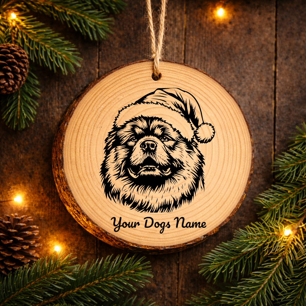 Chow Chow – Personalized Wooden Pet Keepsake, Handmade Gift – Westcoast ...