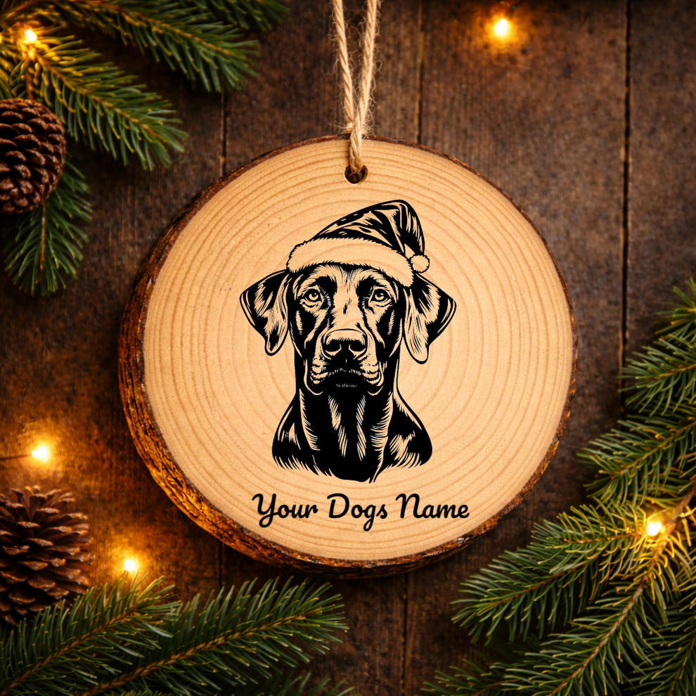 Doberman Pinscher – Personalized Wooden Pet Keepsake, Handmade Gift ...