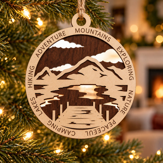 Dock #2 2-Layer Laser Cut Ornament