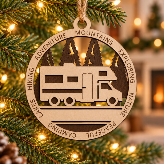 Class C Forest #1 2-Layer Laser Cut Ornament