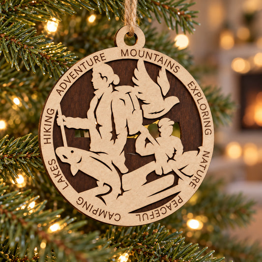 Activities #2 2-Layer Laser Cut Ornament