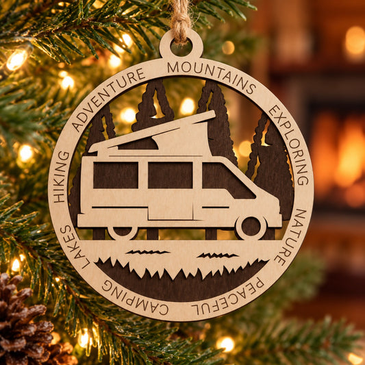 Class B Forest #2 2-Layer Laser Cut Ornament