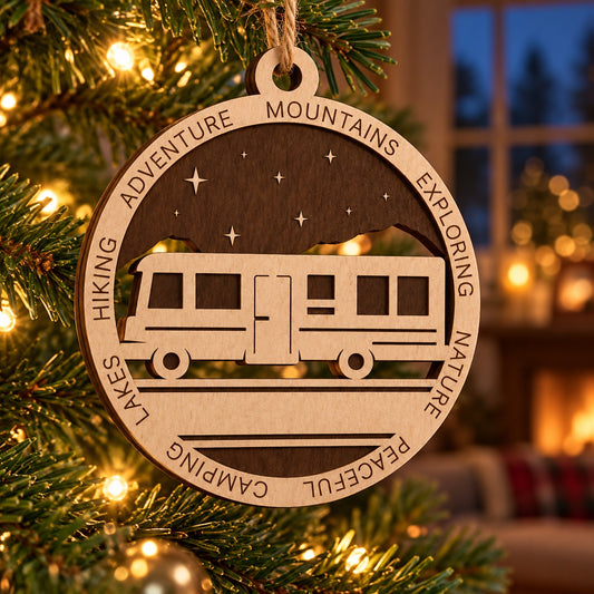 Class A Starry Night #1 2-Layer Laser Cut Ornament