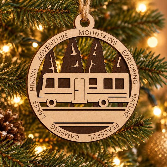 Class A Forest #1 2-Layer Laser Cut Ornament