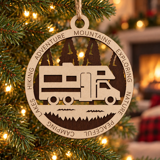 Class C Forest #2 2-Layer Laser Cut Ornament