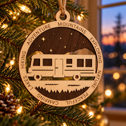 Class A Starry Night #2 2-Layer Laser Cut Ornament