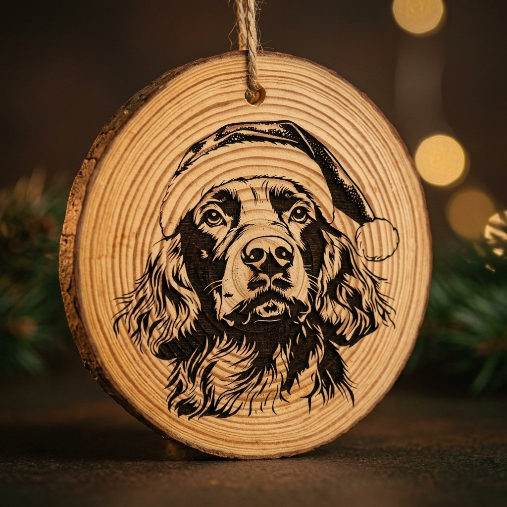 Field Spaniel – Personalized Wooden Pet Keepsake, Handmade Gift ...