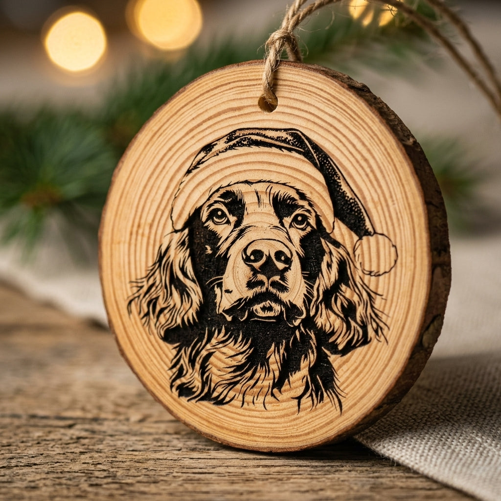 Field Spaniel – Personalized Wooden Pet Keepsake, Handmade Gift ...